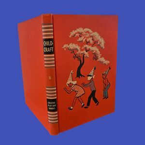 Childcraft 1954 Vol 8 Creative Play and Hobbies Classic Clean Fun Before Screens